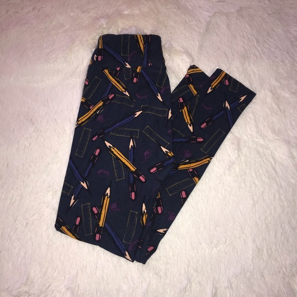 LuLaRoe Pants - RARE LULAROE PENCIL LEGGINGS GENTLY USED